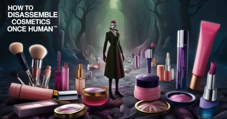 How to Disassemble Cosmetics Once Human: A Journey into a Surreal World